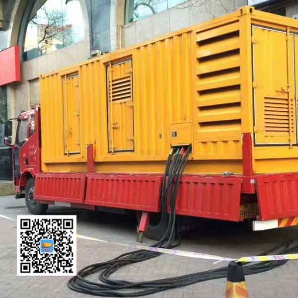 高压静音发电机出租